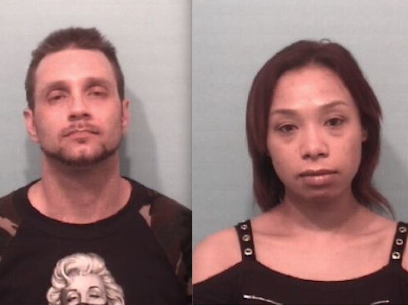 David Brenner (left) and Lisa Nguyen | Naperville police