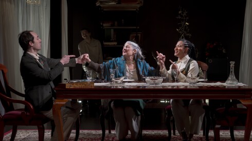 L-R: Clifton Frei, Joan Merlo, Alexis Primus