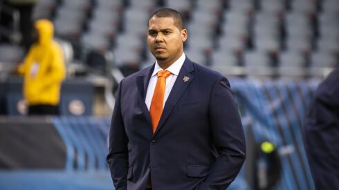 General manager Ryan Poles will be front and center as the Bears revamp their roster this offseason.