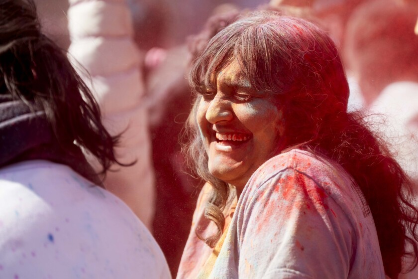 Colorful celebration at Holi Festival 2025
