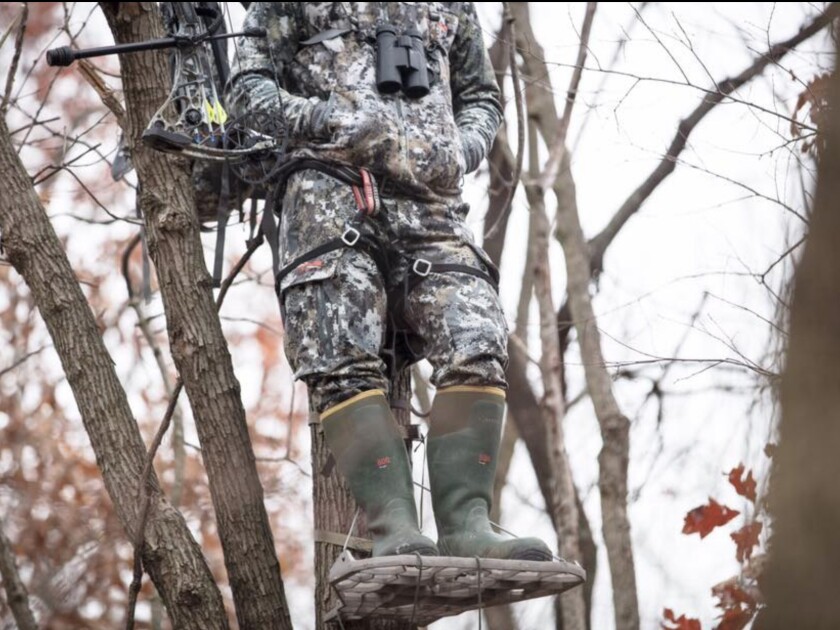 A tree stand from Peoria-based manufacturer Lone Wolf | Facebook photo