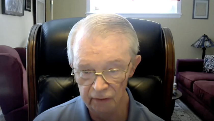 El reverendo Richard J. McGrath en una declaración grabada en video en 2023 para una demanda por abuso sexual que se resolvió por 2 millones de dólares sin ninguna admisión de irregularidades.