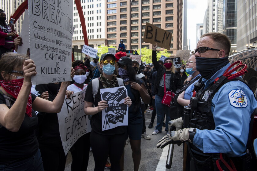 Chicago Riot George Chicago to weigh paying $875K to settle claims tied to police handling ...
