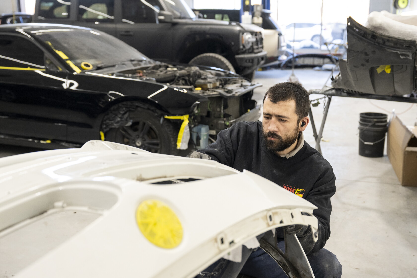 Car Body Service Auto body shops around Chicago are busy, and prices are up as early ...