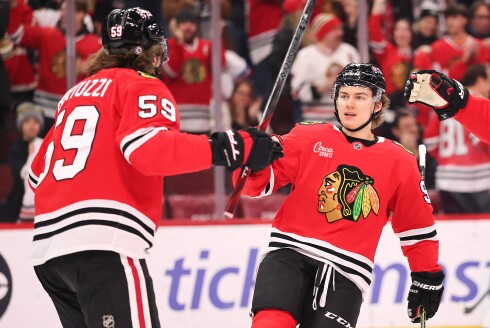 Connor Bedard and Tyler Bertuzzi