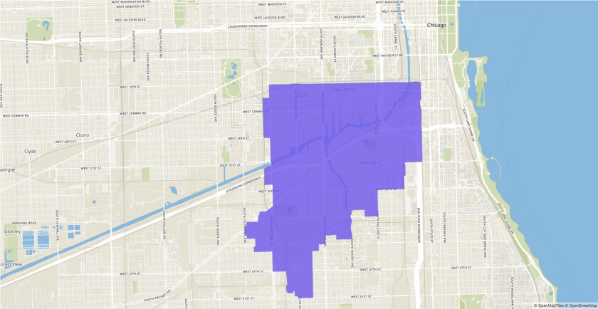 Illinois House 2nd District map.