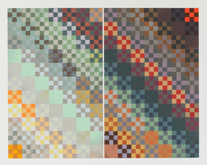 Brenton Good, “Nine Patch Diptych”