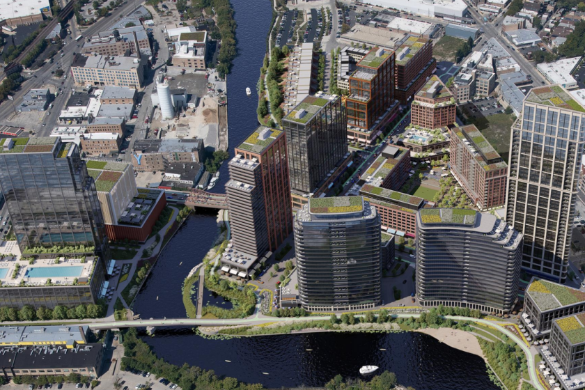 Satellite View Computer Vision Project Big financing steps on tap for two major Chicago projects, The 78 and ...