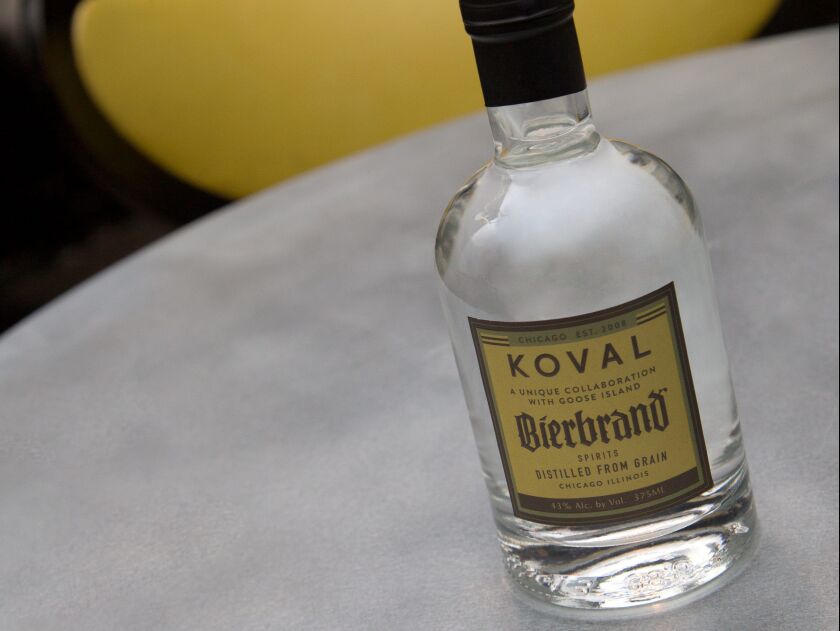 Chicago companies -Koval & Goose Island- collaborate on a new beer whiskey. | Provided