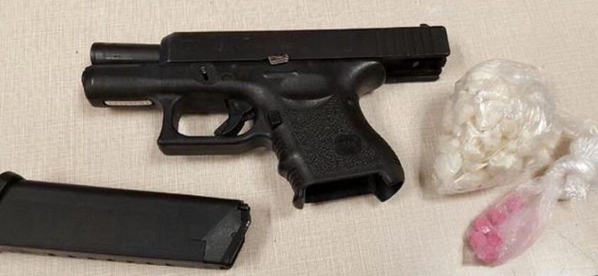 Police confiscated suspected crack cocaine and a gun during a drug bust in Wicker Park early Wednesday. | Chicago Police