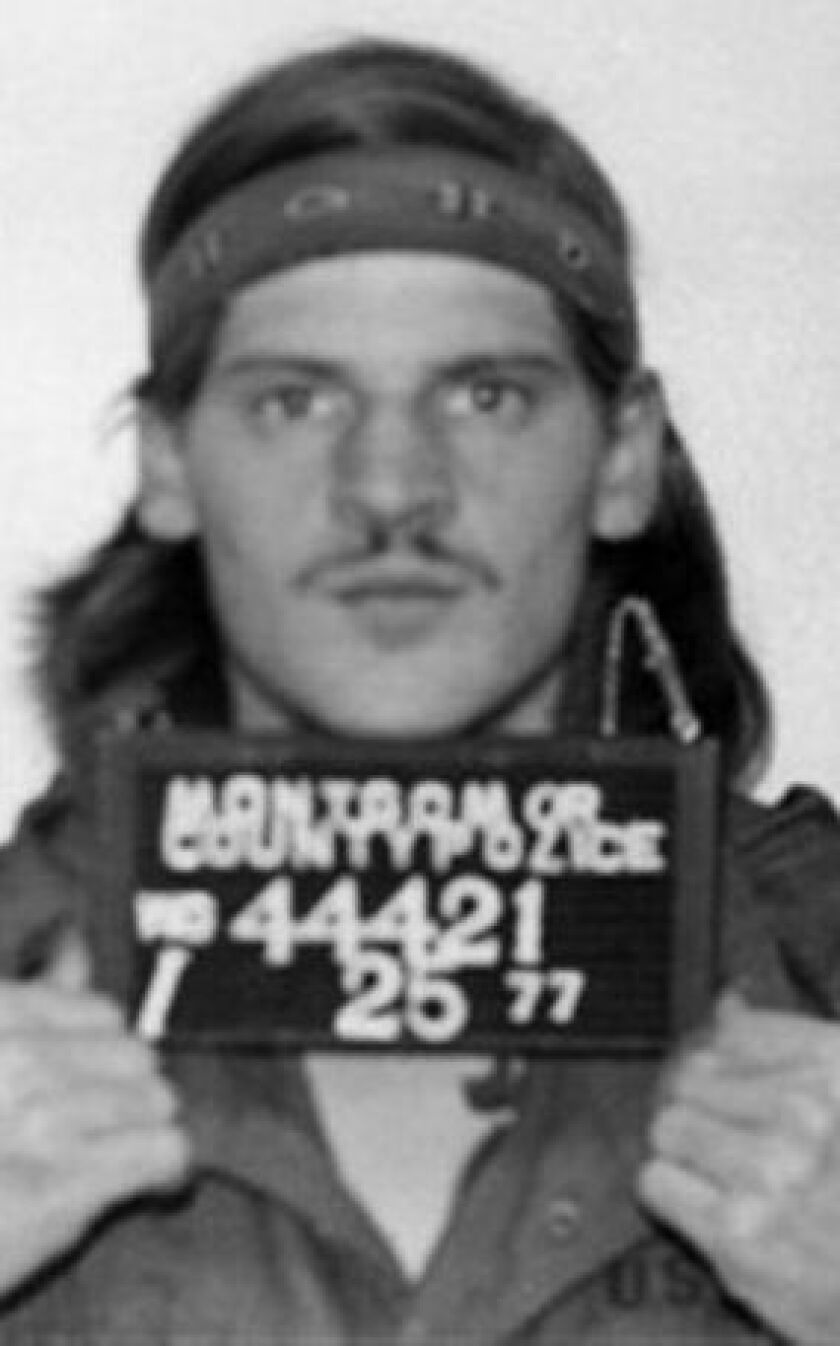 Lloyd Welch in a Montgomery County Police mugshot in 1977. | Montgomery County, Md., Police Department photo