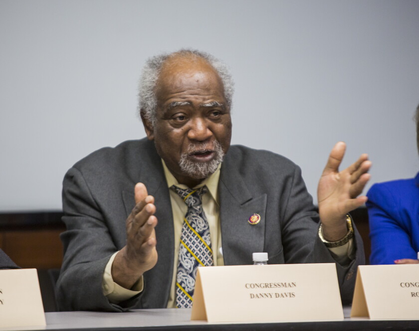Danny Davis Springfield U.S. Rep. Danny Davis faces a hard reelection fight as he tackles ...