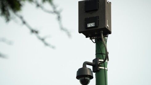 Close-up of ShotSpotter technology in Chicago