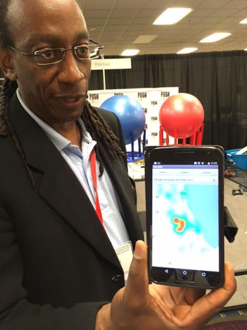 Martin Pieters is the STEM director for Rainbow PUSH. | Mary Mitchell/Sun-Times
