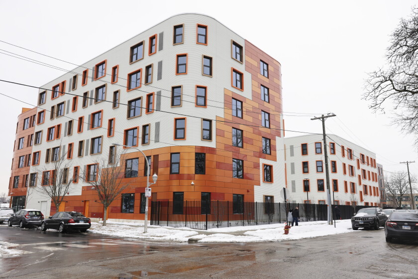 Logan Ridgeway Affordable housing development Encuentro Square opens in Logan Square ...