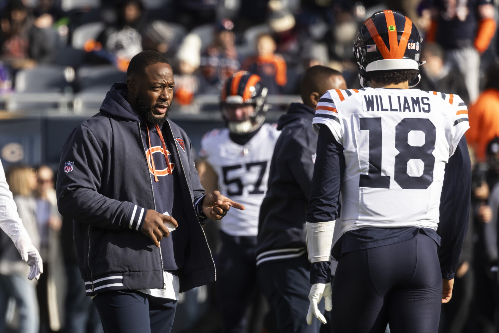 Caleb Thomas Film study: Breaking down Caleb Williams' second game with Bears OC ...