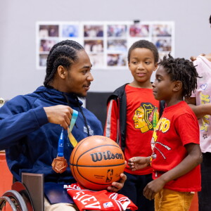Martrell The Rapper USA wheelchair basketball player Martrell Stevens, paralyzed by gunfire ...