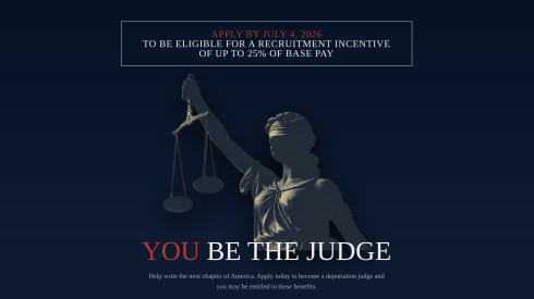 Screenshot of the government ad