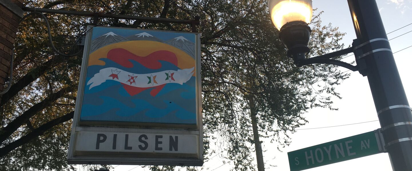 Artist ZorZorZor and building owner Tim Vaughan came up with a way to preserve an old beer sign that once decorated a tavern at 19th Street and Hoyne Avenue.