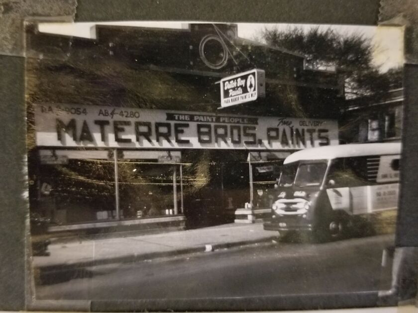 In its heyday, The Materre Bros. Paint & Wallpaper Co. was a South Side staple, counting high-profile Chicagoans like boxing legend Muhammad Ali, jazz singer Dinah Washington and baseball Hall of Famer Ernie Banks among clients. | Provided Photo