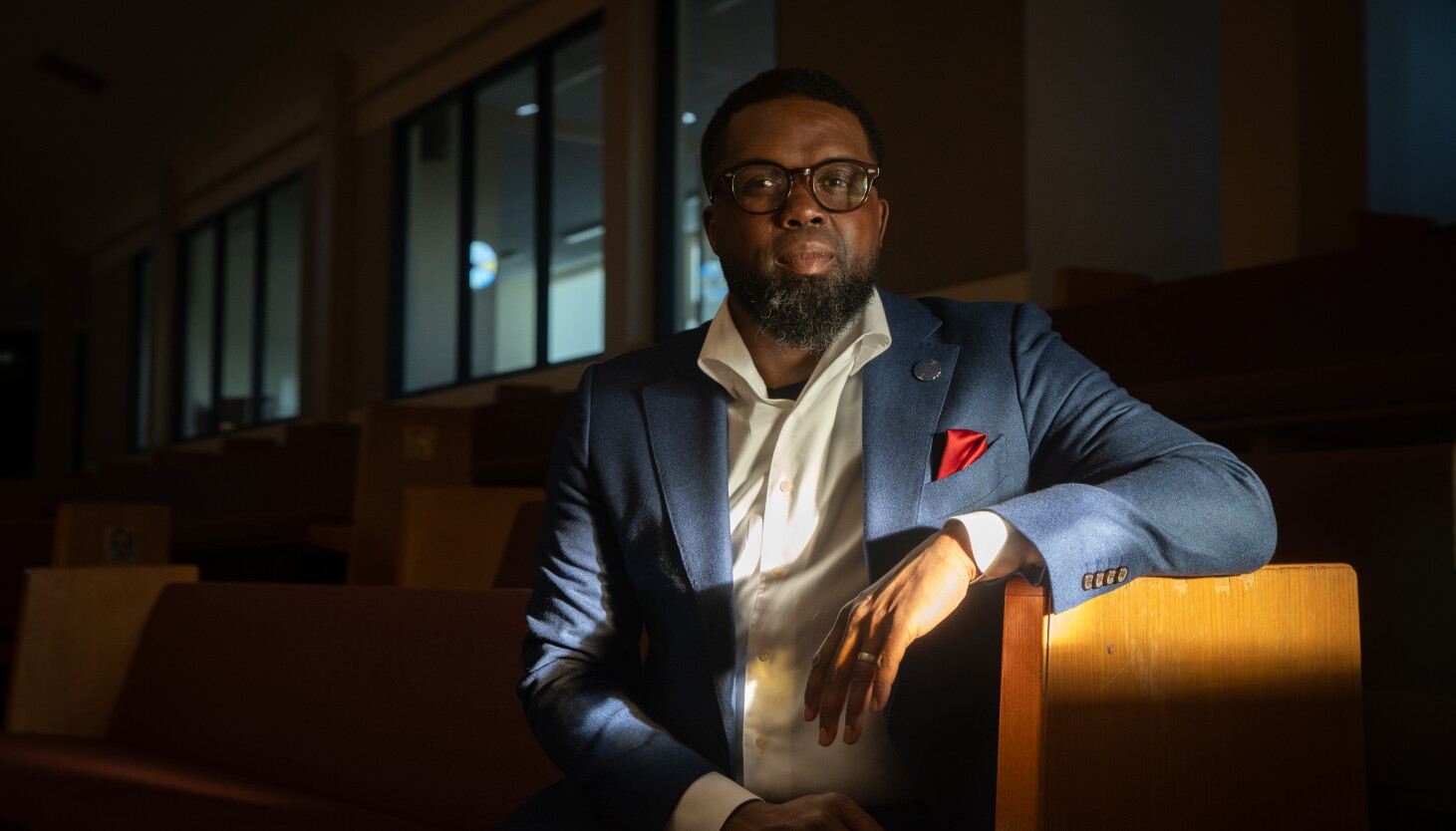 How Light Reveals the Portrait of Pastor Charlie Dates How Light Reveals the Portrait of Pastor Charlie Dates