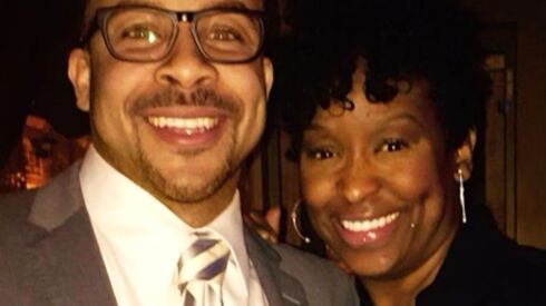 Michael Scott Jr. and his sister, Monique Scott