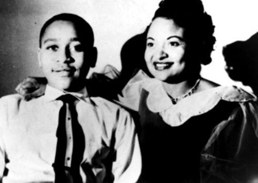 Mamie Till Mobley with her son, Emmett Till, whose murder in 1955 became a catalyst for the civil rights movement. | Mamie Till Mobley photo
