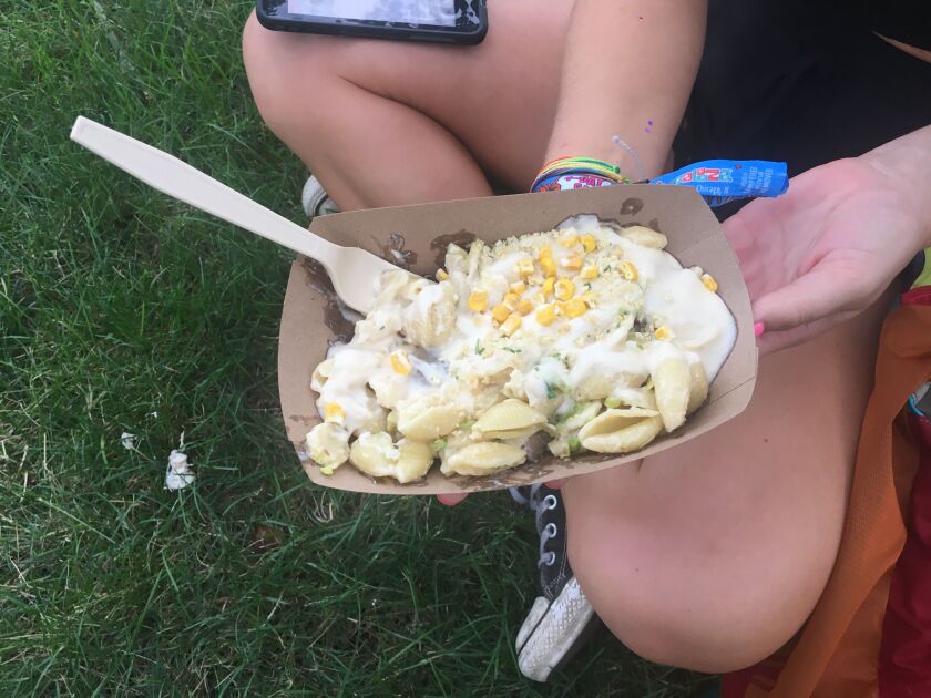 Lollapalooza Noms: Festival Mac n’ Cheese | Amanada Svachula/Sun-Times