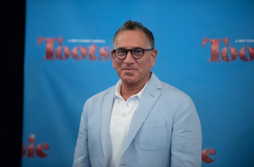 Robert Horn, wrote the book for the “Tootsie” musical, based on the 1982 movie. | Colin Boyle / Sun-Times