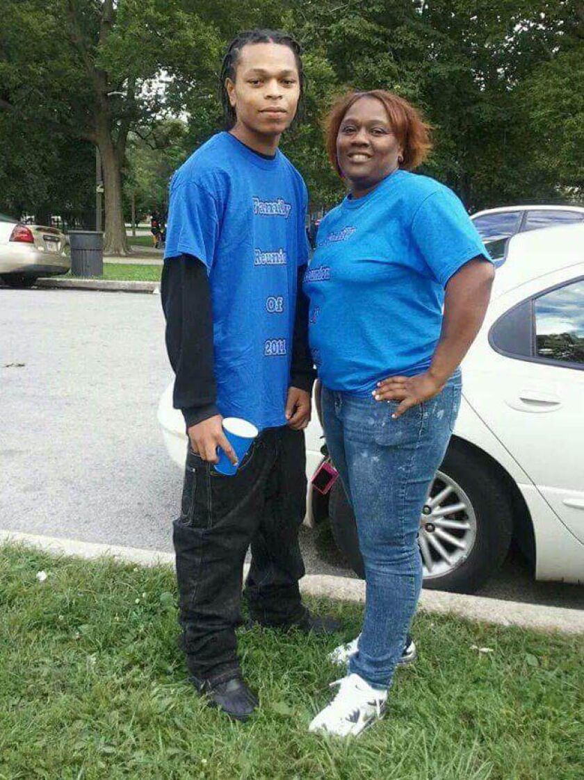 Ronald “Ronnieman” Johnson and Dorothy Holmes in 2011.