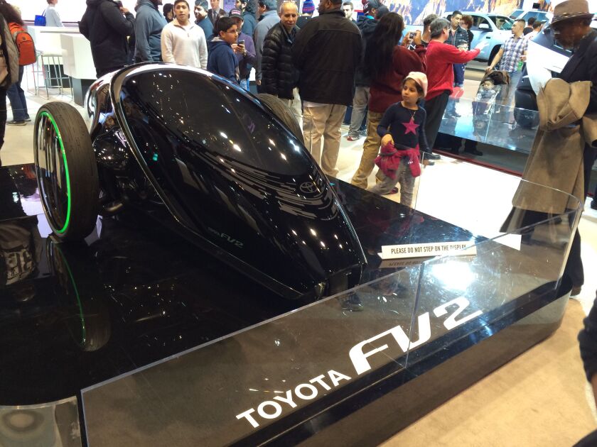 Toyota FV2 concept car. | Jon Seidel/Sun-Times
