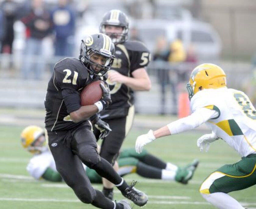 Justin Jackson was a star running back at Glenbard North. (Sun-Times)