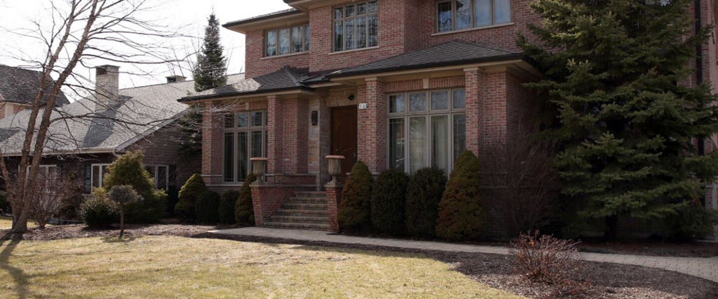 The Park Ridge home of Marek Matczuk, a Washington Federal Bank for Savings customer, where bank president and CEO John F. Gembara was found dead on Dec. 3, 2017.