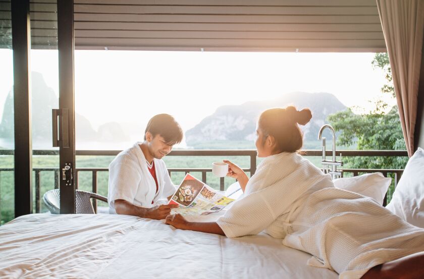 Simply relaxing for a day while on vacation can help recharge your batteries.