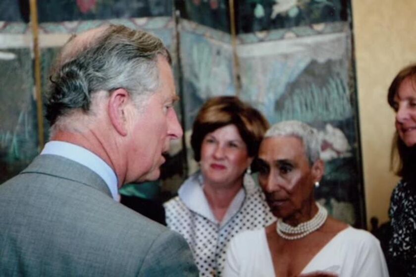 Millie Cruzat charmed Prince Charles and Duchess Camilla when she met them in Jam
