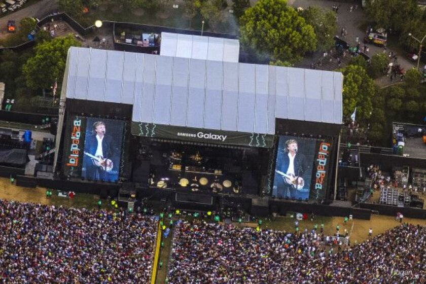 Paul McCartney helps close out Day 1. | Lee Hogan / for the Sun-Times