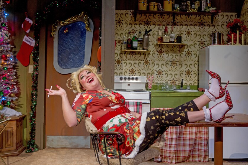 Veronica Garza plays a 40-something Cindy Lou Who in Theater Wit’s "Who’s Holiday!"