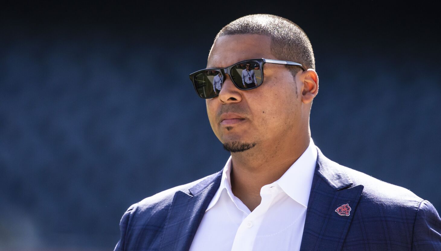 NextImg:Bears GM Ryan Poles anticipates ‘fairly quiet’ trade deadline amid uncertainty