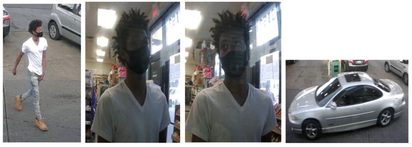 Police released photos of a suspected attacker and the vehicle used in the Sept. 1 murder of Travell Miller.