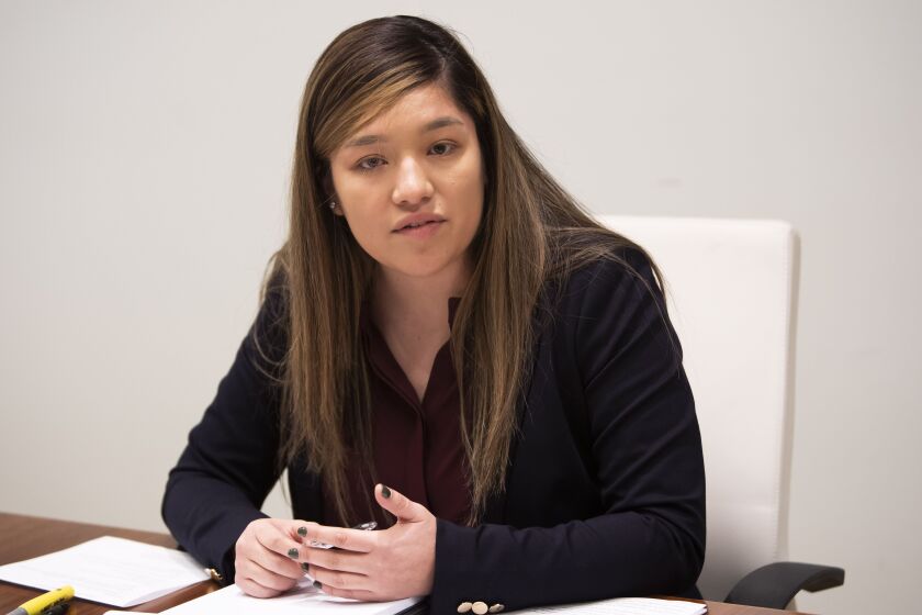 Alicia Elena Martinez, Illinois House 1st district Democratic primary candidate. | Rich Hein/Sun-Times