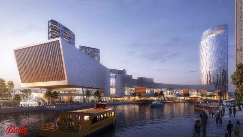 rendering Bally’s Chicago casino