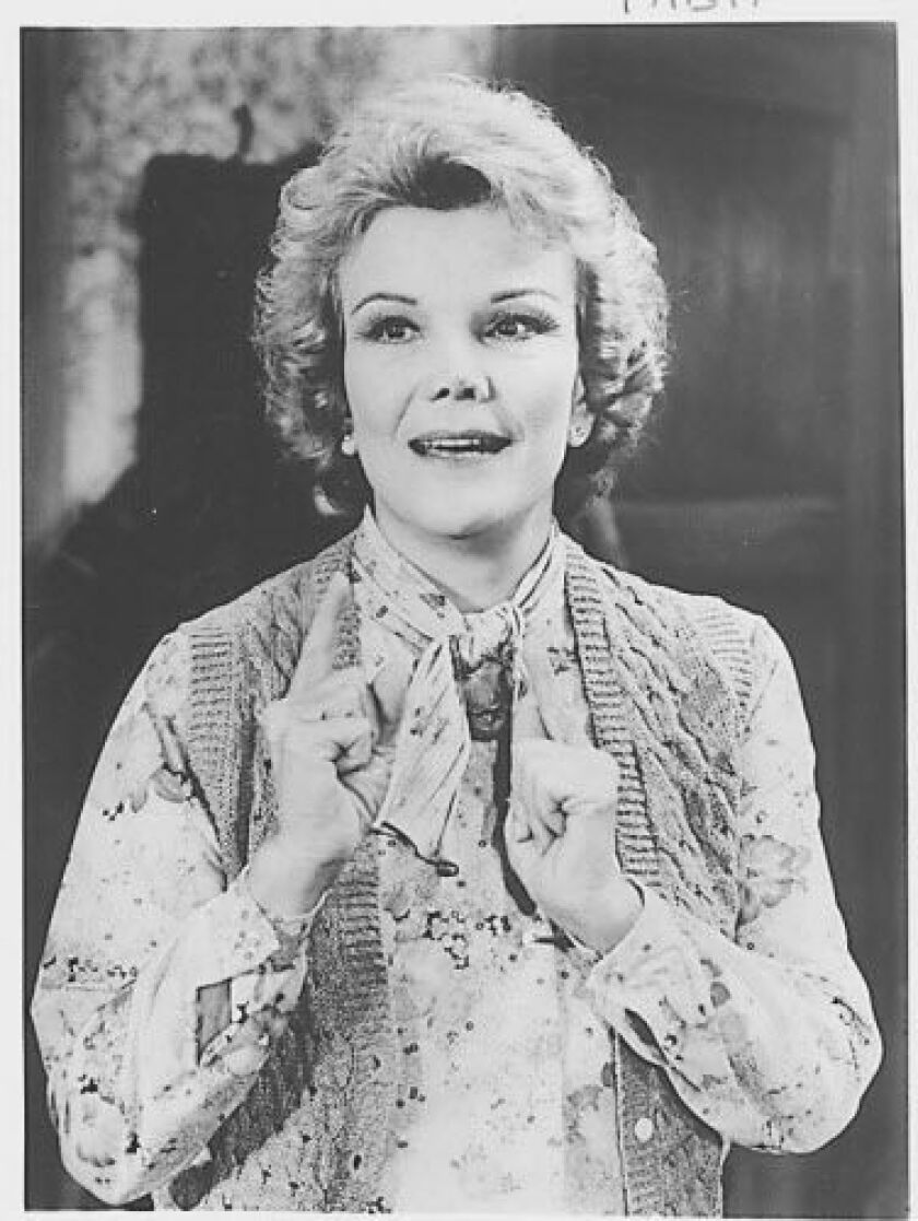 Nanette Fabray starred in “On Golden Pond” in 1998 at Theatre at the Center in Munster, Ind. | File Photo