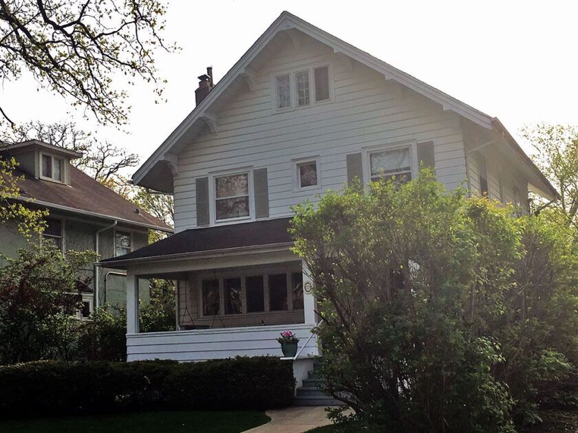 Sinead O’Connor has been staying at this home in Wilmette. | Mitch Dudek/Sun-Times