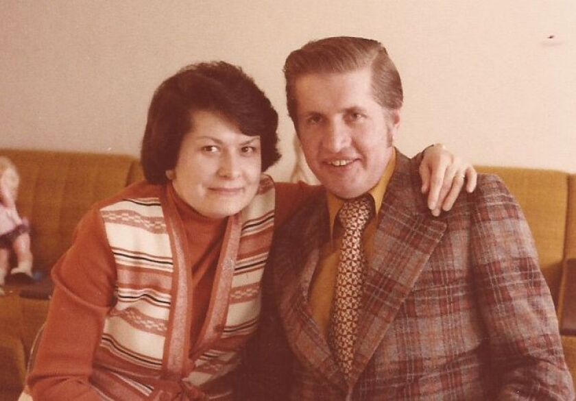 Konnie Pieczykolan and his late wife, Christine. | Family photo