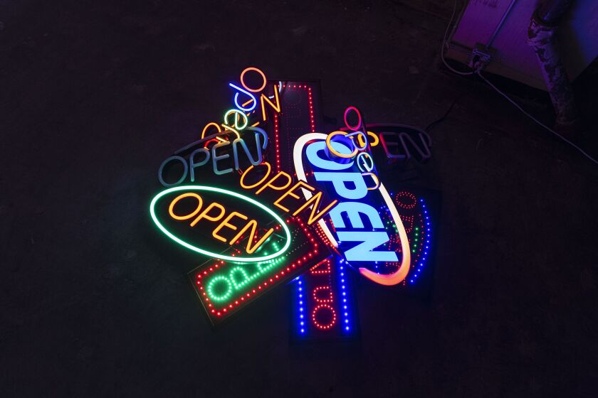 Open Campfire by Jason Pickleman by at the Museum of Neon and Light at 325 West Huron in River North, Thursday, Sept. 2, 2021.