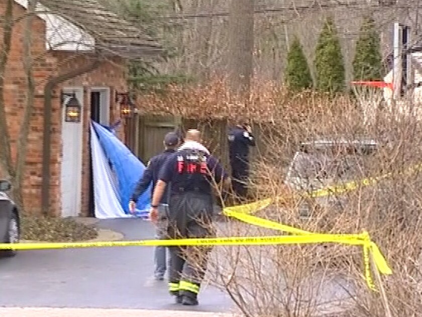 Authorities are investigating after a person’s body was found in a garage following a fire on Sunday in Lake Forest. | Network Video Productions