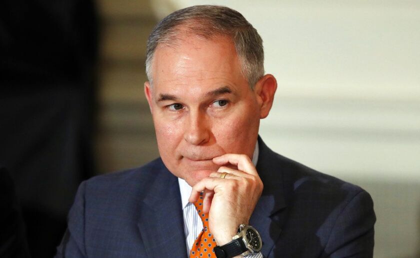 EPA administrator Scott Pruitt. | AP file photo