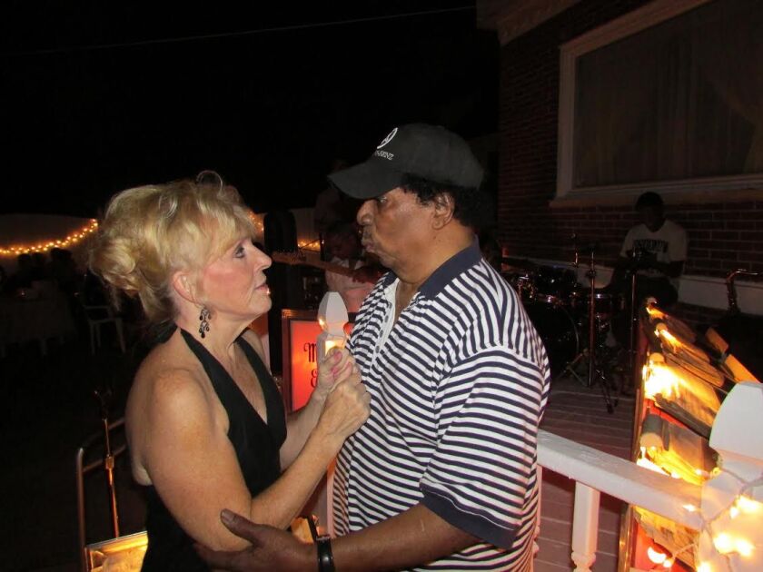 Morris and Linda Ellis hosted free concerts by the Morris Ellis Orchestra in their yard in Beverly. | Provided photo