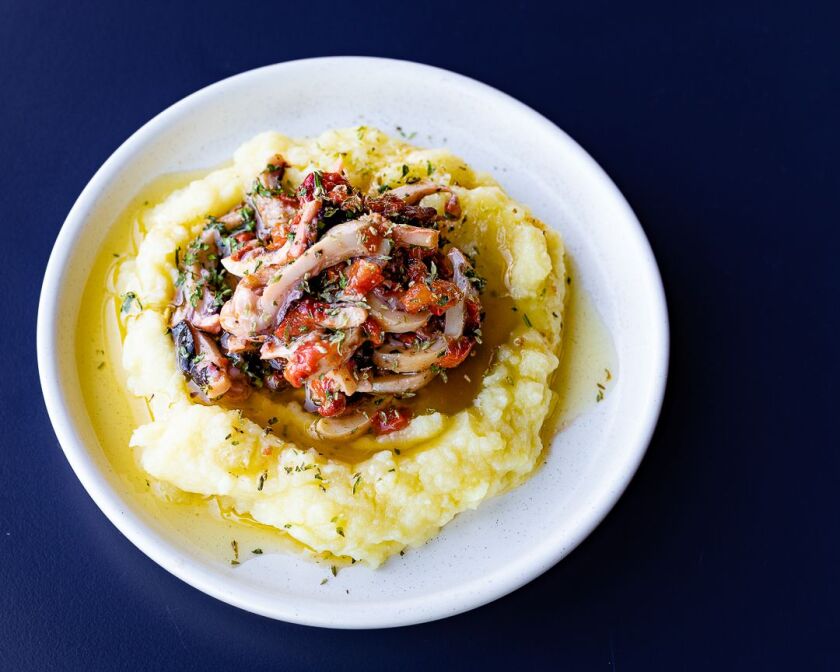 Andros Taverna Chef Doug’s Skordalia.