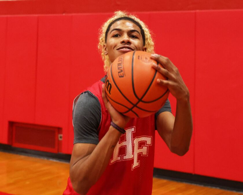 Homewood-Flossmoor’s Gianni Cobb on the first day of practice.